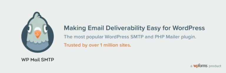 WP Mail SMTP banner