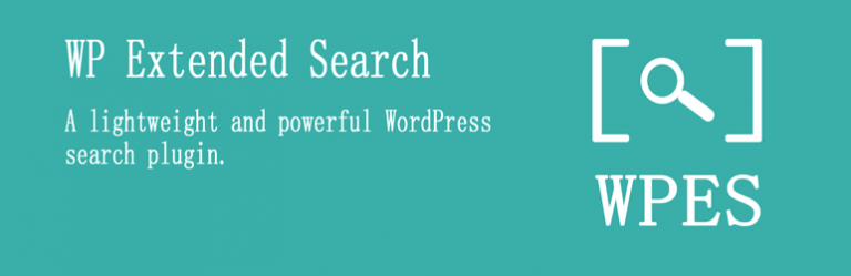 WP Extended Search banner